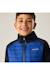 Veste imperméable 3-en-1 à capuche élastiquée et lumière sur manche motif/style contrasté trekktain Bleu marine / bleu 3 - vertbaudet enfant 