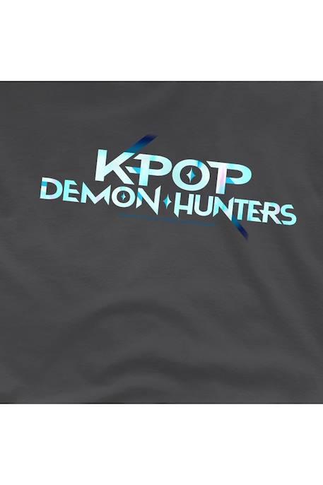 T-shirt enfant K-pop Demon hunters Bleu marine+Charbon+Noir+Violet 8 - vertbaudet enfant 