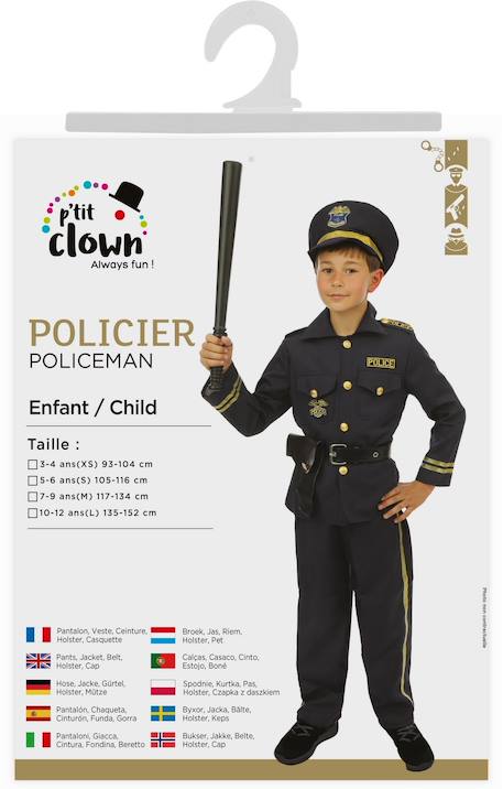Déguisement enfant policier gilet, pantalon et ceinture Noir 2 - vertbaudet enfant 