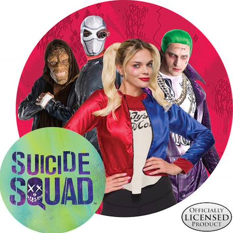 Haut et veste de déguisement enfant fille harley quinn dc comics Rouge 4 - vertbaudet enfant 