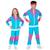 Déguisement enfant survêtement années 80 haut et pantalon Bleu 1 - vertbaudet enfant 