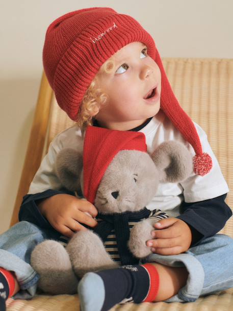 Peluche souris Bodie gris 1 - vertbaudet enfant 