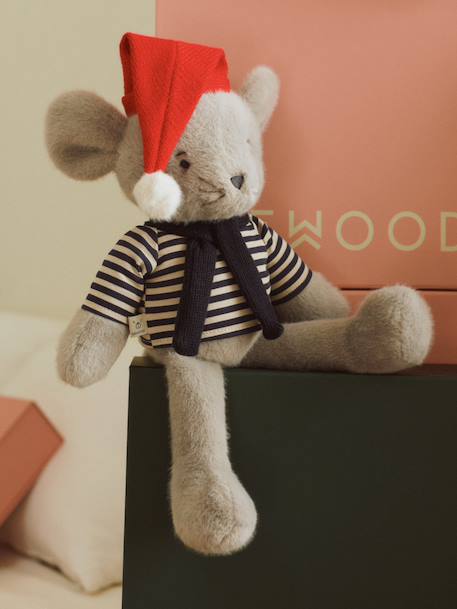 Peluche souris Bodie gris 2 - vertbaudet enfant 
