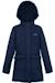 Doudoune longue / Veste matelassée à capuche fille Bleu marine+Kaki foncé+Lilas clair+Noir 2 - vertbaudet enfant 