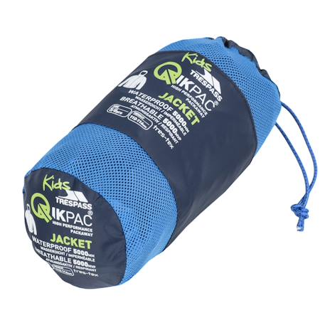 Qikpac veste imperméable repliable coton égyptien Bleu aquatique+Bleu marine+Noir+Rose 7 - vertbaudet enfant 