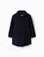 Manteau à effet laine avec poches devant Bleu foncé 1 - vertbaudet enfant 