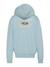 Sweatshirt zippé à capuche imprimé au dos Bleu ciel+Gris chiné+Noir+Orange+Sage kaki 4 - vertbaudet enfant 