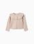 Cardigan en mélange de laine avec maxi col you&me - collection Noël Beige clair 2 - vertbaudet enfant 