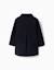 Manteau à effet laine avec poches devant Bleu foncé 2 - vertbaudet enfant 