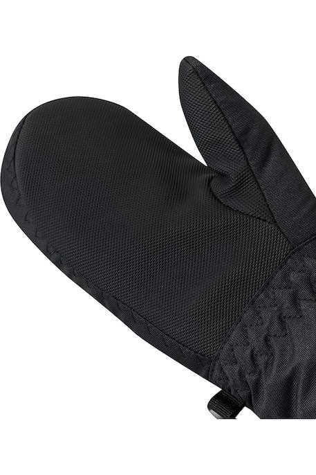 Gants Moufles hiver ou ski igloo Noir+Rose pâle 4 - vertbaudet enfant 