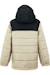 Doudoune garçon Veste matelassée à capuche lofthouse Noir / blanc cassé+Noir / gris foncé 3 - vertbaudet enfant 