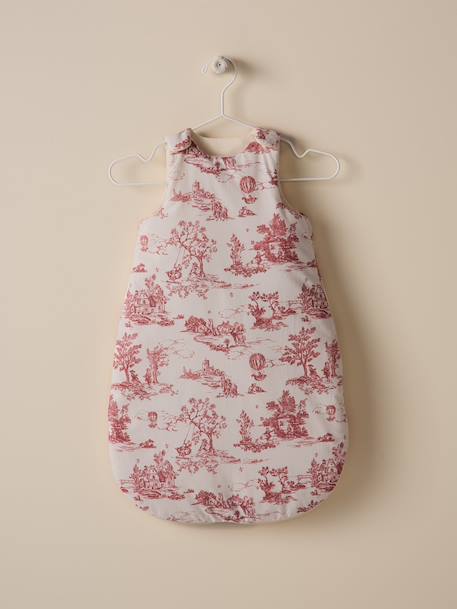 Gigoteuse en percale de coton tog 3 Imprimé bali corail+Imprimé fleurs rose+Jouy bordeaux 12 - vertbaudet enfant 