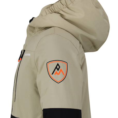 Blouson de ski avec capuche ebony garçon Bleuorage+Kaki+Taupe 15 - vertbaudet enfant 