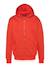 Sweatshirt zippé à capuche imprimé au dos Bleu ciel+Gris chiné+Noir+Orange+Sage kaki 13 - vertbaudet enfant 