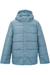 Doudoune fille Veste matelassée à capuche Halkner Bleu+Noir+Rose violet 2 - vertbaudet enfant 