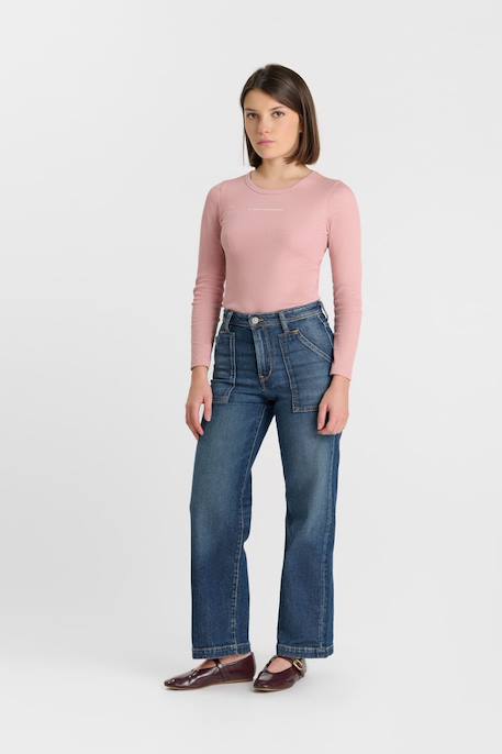 Jeans loose, large magda, longueur 34 Blue 2 - vertbaudet enfant 