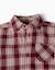 Chemise en coton à manches longues à carreaux you&me - collection Noël Rouge foncé 3 - vertbaudet enfant 