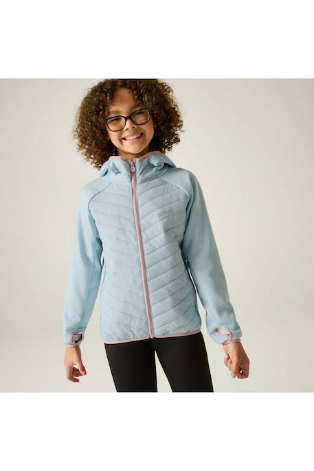 Doudoune légère enfant à capuche compressible andreson Bleu clair+Bleu nuit / bleu+Bleu roi+Jaune+Kaki foncé+Lilas clair / rose pâle+Noir / gris foncé 1 - vertbaudet enfant 