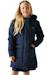 Doudoune longue / Veste matelassée à capuche fille Bleu marine+Kaki foncé+Lilas clair+Noir 1 - vertbaudet enfant 