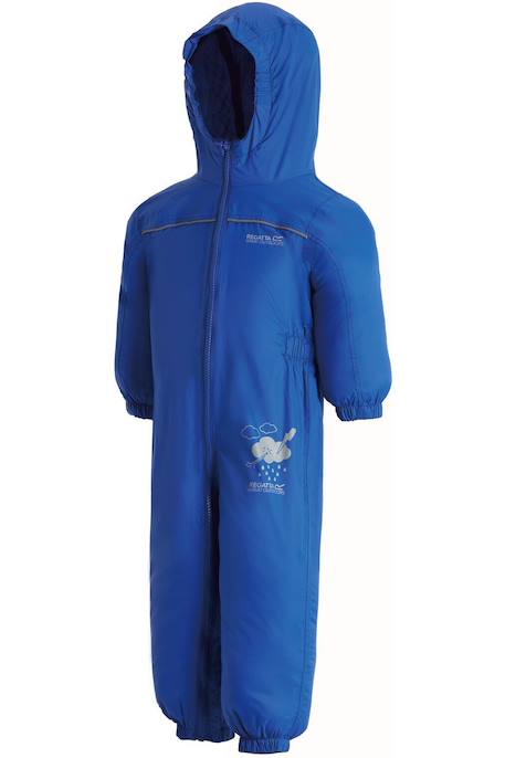 Combinaison de pluie bébé puddle iv Bleu+Rouge 4 - vertbaudet enfant 
