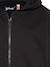Sweatshirt zippé à capuche imprimé au dos Bleu ciel+Gris chiné+Noir+Orange+Sage kaki 11 - vertbaudet enfant 