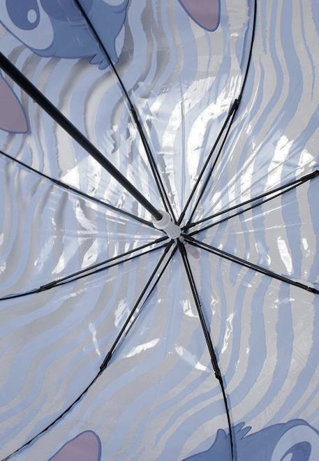 Parapluie transparent manuel pour enfant Stitch Bleu 4 - vertbaudet enfant 