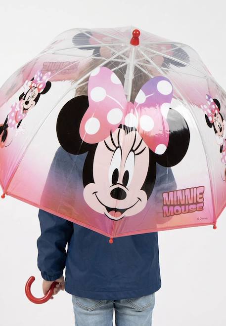Parapluie transparent pour enfant Minnie Mouse Transparent 5 - vertbaudet enfant 