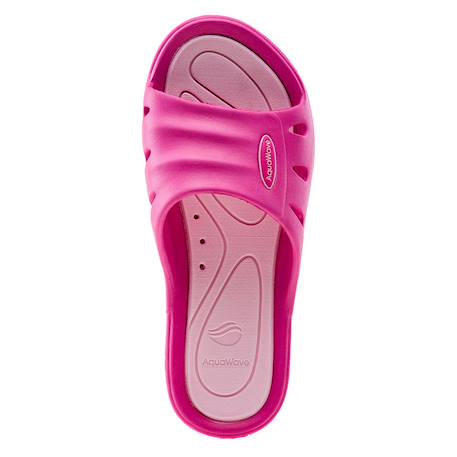 Claquettes enfant maura Fuchsia / fuchsia clair 4 - vertbaudet enfant 