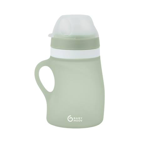 Gourde bébé en silicone Vert 1 - vertbaudet enfant 