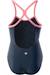 Maillot de bain 1 pièce fille velanti Myrtille / corail rose 2 - vertbaudet enfant 