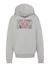 Sweatshirt zippé à capuche imprimé au dos Bleu ciel+Gris chiné+Noir+Orange+Sage kaki 8 - vertbaudet enfant 