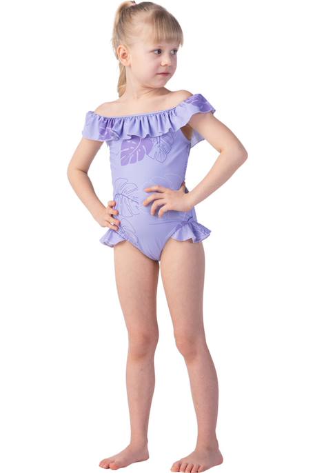 Maillot de bain 1 pièce fille verona Lavande 4 - vertbaudet enfant 