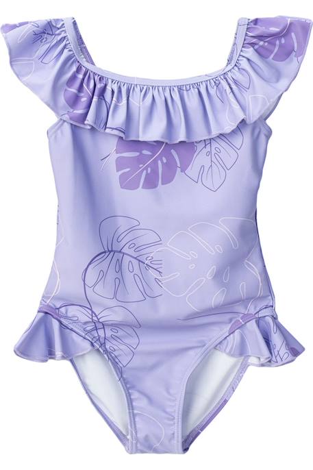 Maillot de bain 1 pièce fille verona Lavande 1 - vertbaudet enfant 
