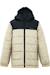 Doudoune garçon Veste matelassée à capuche lofthouse Noir / blanc cassé+Noir / gris foncé 2 - vertbaudet enfant 