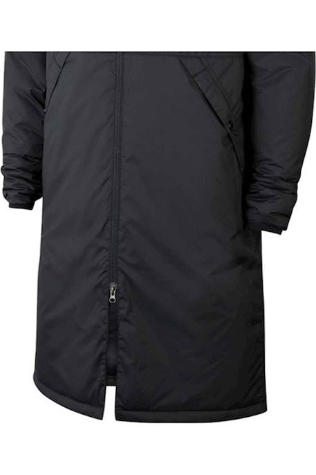 Manteau long hiver enfant - Parka longue coupe vent à capuche Bleu marine+Noir 8 - vertbaudet enfant 