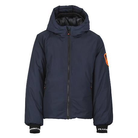 Blouson de ski echally garçon Bleunuit+Bleuorage 1 - vertbaudet enfant 