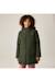 Doudoune longue / Veste matelassée à capuche fille Bleu marine+Kaki foncé+Lilas clair+Noir 7 - vertbaudet enfant 