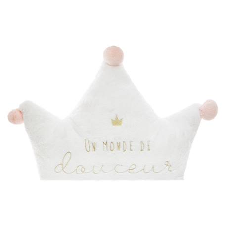 Maxi coussin princesse - douceur Blanc 2 - vertbaudet enfant 