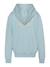Sweatshirt zippé à capuche imprimé au dos Bleu ciel+Gris chiné+Noir+Orange+Sage kaki 2 - vertbaudet enfant 