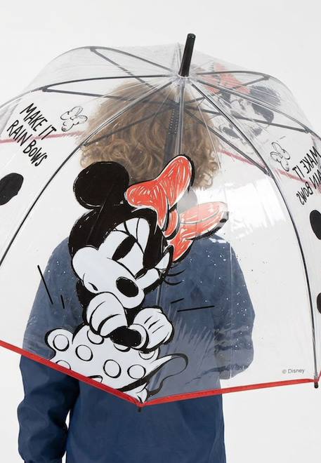 Parapluie transparent Minnie Mouse Transparent 5 - vertbaudet enfant 