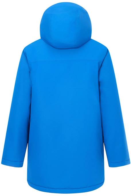 Veste enfant imperméable et isolante à capuche Bleu / bleu marine+Bleu marine+Noir 3 - vertbaudet enfant 