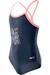 Maillot de bain 1 pièce fille velanti Myrtille / corail rose 3 - vertbaudet enfant 