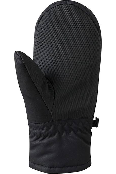 Gants Moufles hiver ou ski igloo Noir+Rose pâle 2 - vertbaudet enfant 