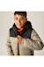 Doudoune garçon Veste matelassée à capuche lofthouse Noir / blanc cassé+Noir / gris foncé 5 - vertbaudet enfant 
