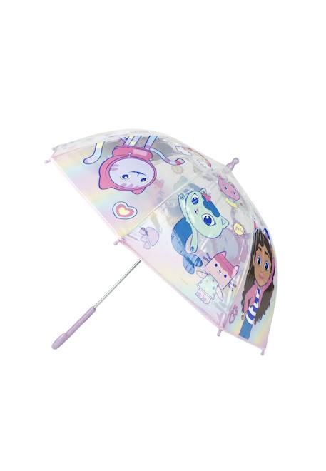 Parapluie transparent pour enfant Gabby's Dollhouse (La Maison Magique de Gabby) Transparent 2 - vertbaudet enfant 