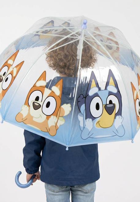 Parapluie transparent pour enfant Bluey Transparent 5 - vertbaudet enfant 