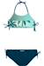 Maillot de bain 2 pièces fille hali Bleu sarcelle / bleu marine 2 - vertbaudet enfant 