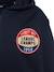 Sweatshirt zippé à capuche Bleu marine+Kaki+Noir+Rouge 2 - vertbaudet enfant 