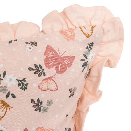 Coussin brodé - alina Rose 3 - vertbaudet enfant 