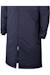 Manteau long hiver enfant - Parka longue coupe vent à capuche Bleu marine+Noir 4 - vertbaudet enfant 